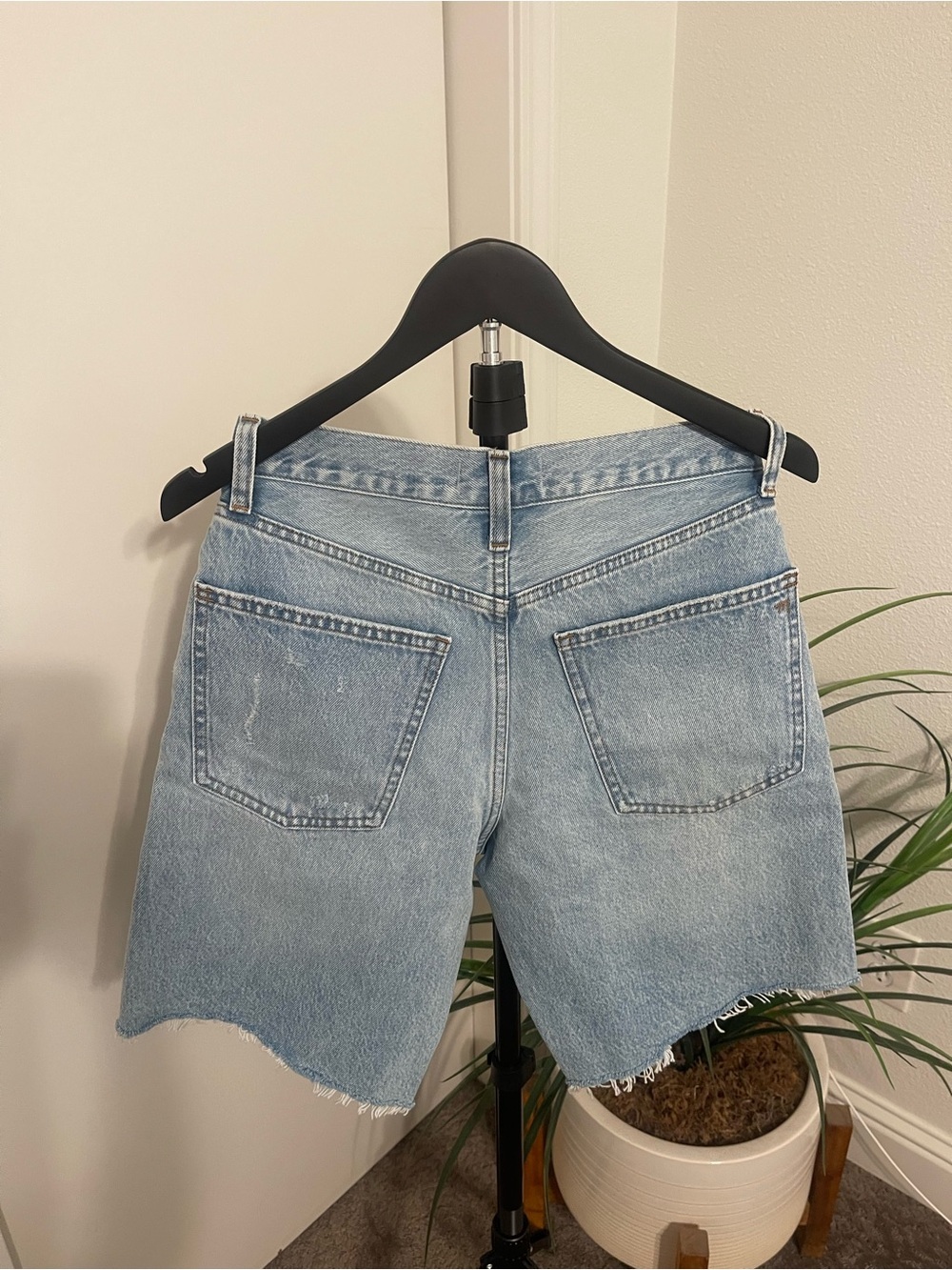 Madewell The Essex long Baggy Denim Shorts - Picture 3 of 10